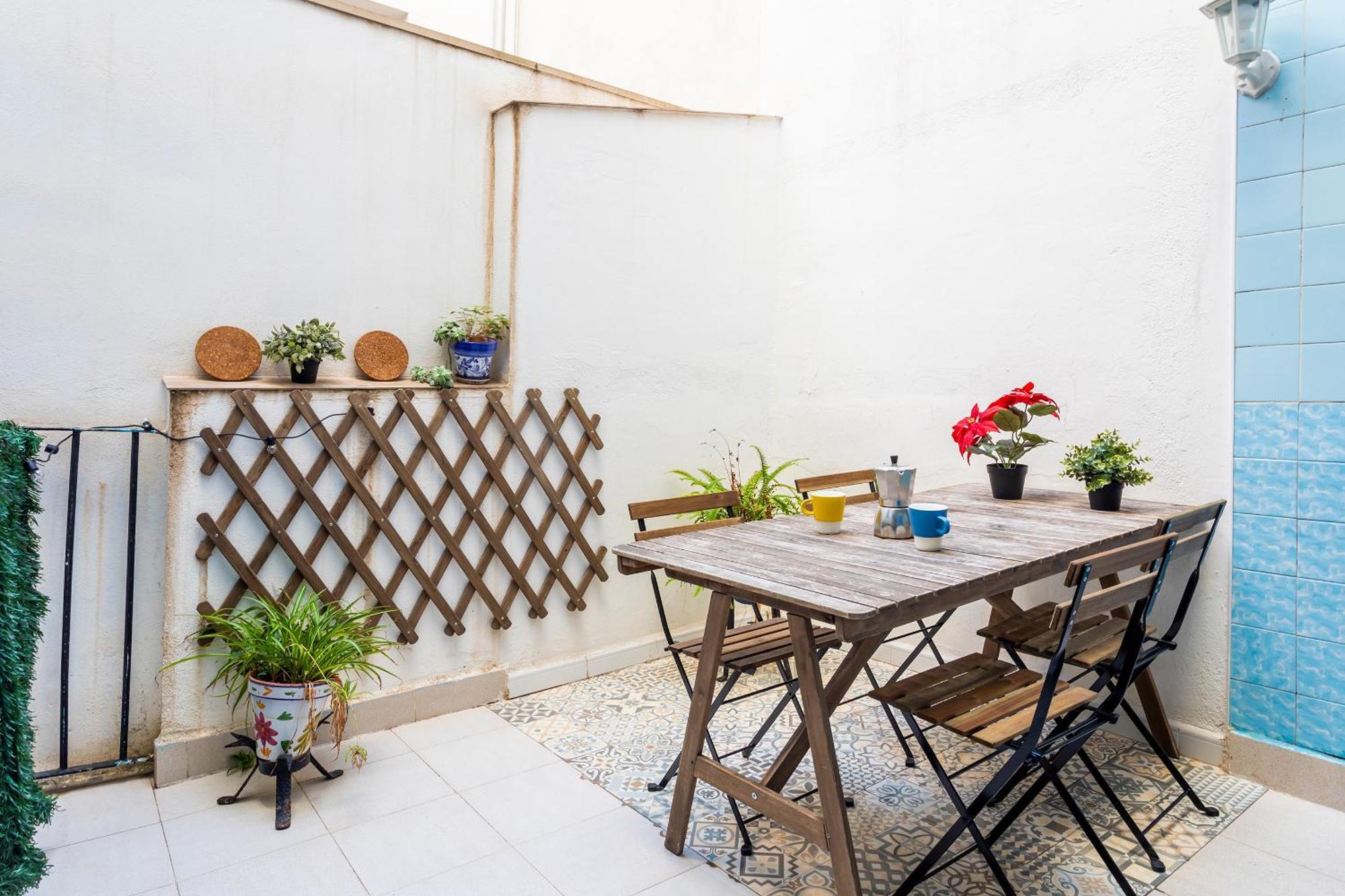 Big Apartment At Beach With Terrace Valencie Exteriér fotografie