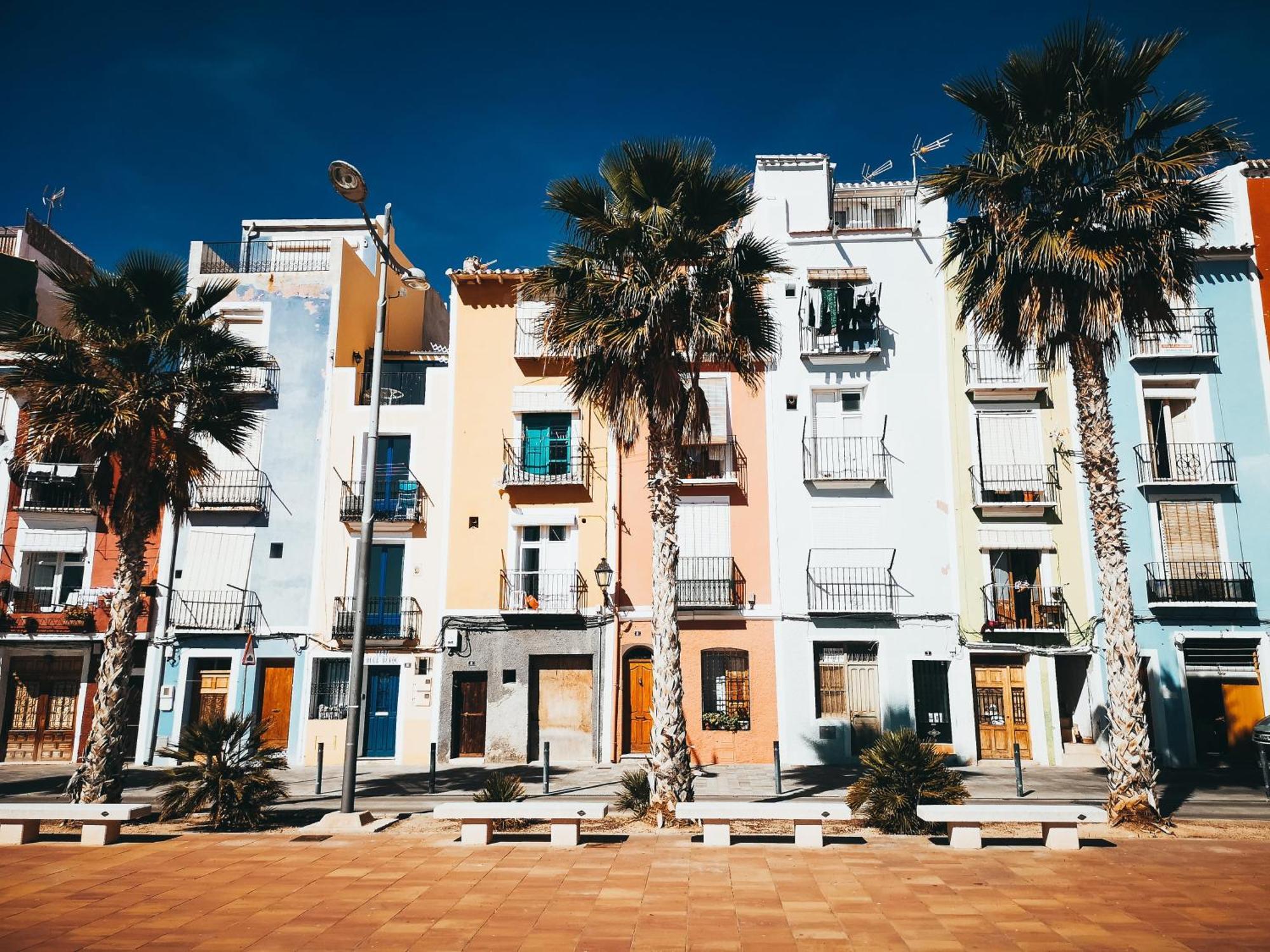 Big Apartment At Beach With Terrace Valencie Exteriér fotografie