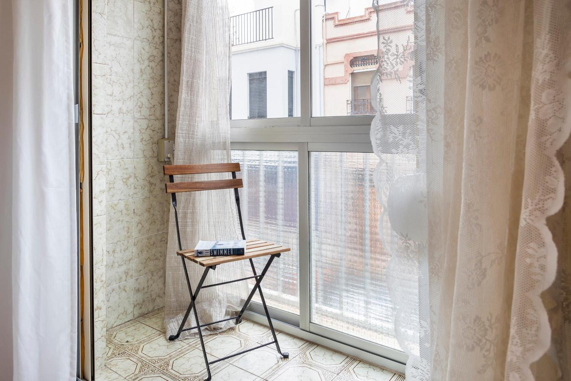 Big Apartment At Beach With Terrace Valencie Exteriér fotografie